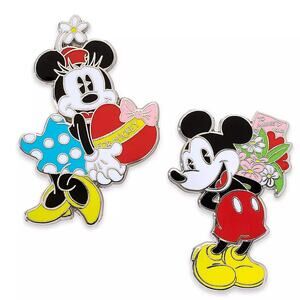 Disney - Mickey and Minnie Mouse Couples Pin Set
